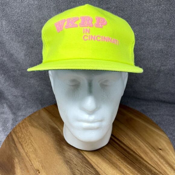 WKRP In Cincinnati 80s Vintage Snapback Adjustable Pro Shop Original Hat - Picture 1 of 7